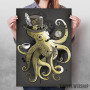 Steampunk octopus