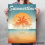 Summertime Palm Beach Sea