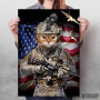 Tabby Cat Elite Soldier