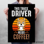 Truck Driver and Coffee