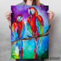 Two parrots