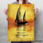 Upon Sunset Waters