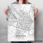 Utreht mapa - white