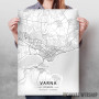 Varna mapa - white