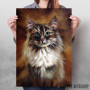 Vintage Cat painting Vintage Cat painting