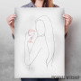 Wine and Girl Poster Wine and Girl Poster