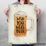 Wish You Were Beer Funny Wish You Were Beer Funny