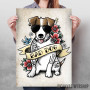 jack russell terrier bad dog tattoo