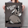 kiss my ass donkey
