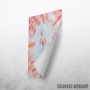 Flamingo feather