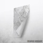 Halifax mapa - white Halifax mapa - white