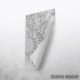 Helsinki mapa - white
