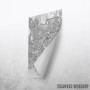 Istanbul mapa - white