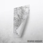 Jerusalim mapa - white