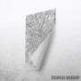 Milano mapa - white Milano mapa - white