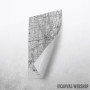 Mineapolis mapa - white Mineapolis mapa - white