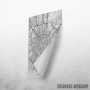 Moskva mapa - white