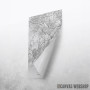 Napulj mapa - white
