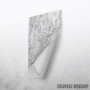 Nica mapa - white
