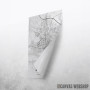 Novi Sad mapa - white Novi Sad mapa - white