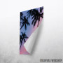 Palm Trees Purple Sky Palm Trees Purple Sky