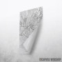 Riga mapa - white Riga mapa - white