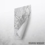 Saragosa mapa - white