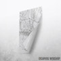 Skoplje mapa - white