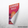 Summer Palm Beach Sunset