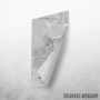 Vankuver mapa - white Vankuver mapa - white