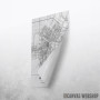 Vinipeg mapa - white Vinipeg mapa - white