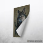 Wolf background Wolf background