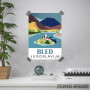 Bled lake Yugoslavia Bled lake Yugoslavia