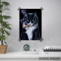 Cool Tuxedo Cat with Cigar Cool Tuxedo Cat with Cigar