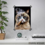 Disgruntle Cat with Cigar