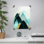 Gold and Blue Hills
