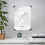 Ibica mapa - white