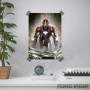 Iron Man landing