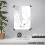 Kotor mapa - white