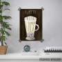 Latte Coffee Sign