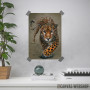 Leopard background Leopard background