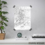 Linc mapa - white