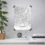 Minhen mapa - white Minhen mapa - white
