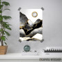 Minimal Black and Gold Mountains Minimal Black and Gold Mountains