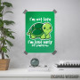 Never late turtle
