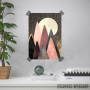 Pink and Gold Peaks