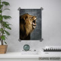 Roar wild lion
