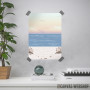 Sandy Beach Sea Painted