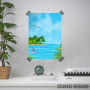 Seaside Beach Summer Palm