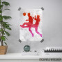 Soccer player painted 5 Soccer player painted 5
